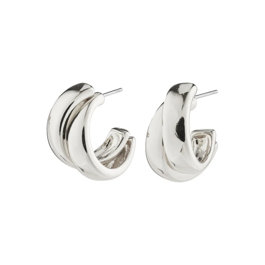 Orit Earrings Silver Plated