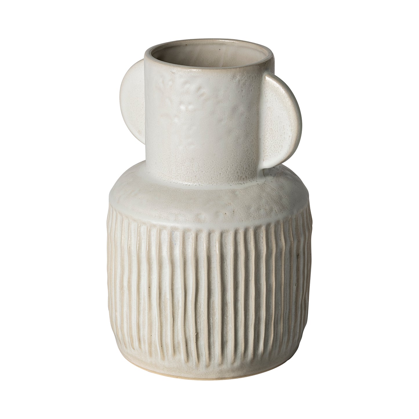 Large Eggshell Ceramic Vase