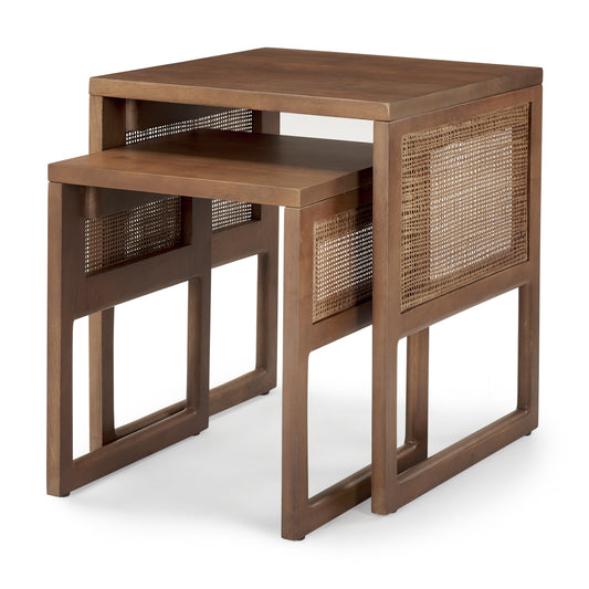 Grier Medium Brown Nesting Tables