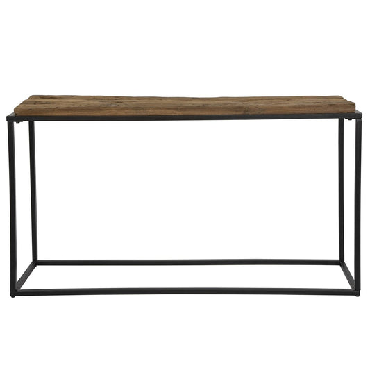 Rustic Wood Console Table