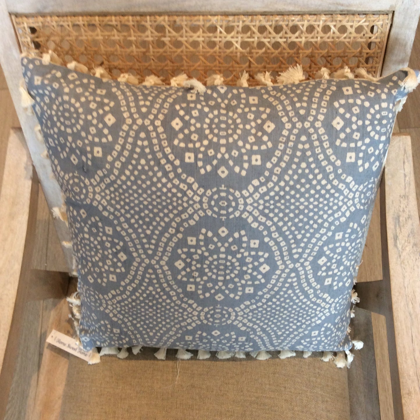 Blue Cotton Cushion Covers