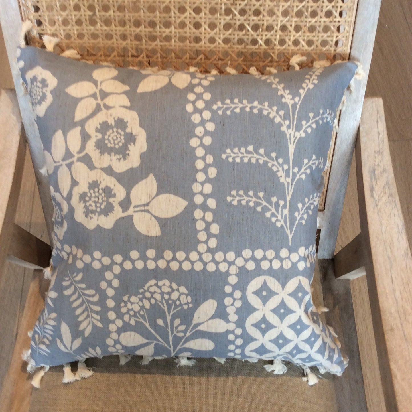 Blue Cotton Cushion Covers